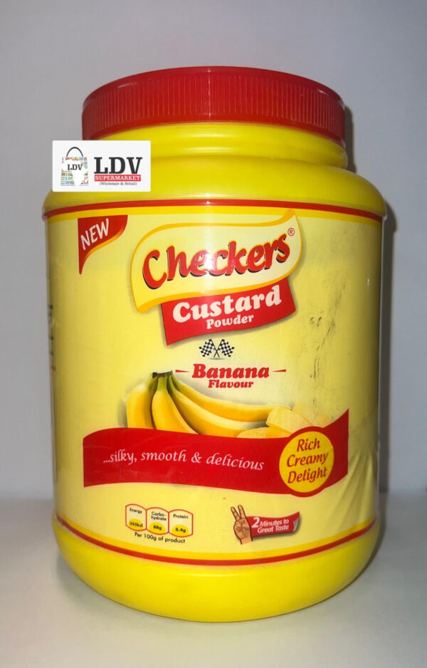 CHECKERS CUSTARD BANANA